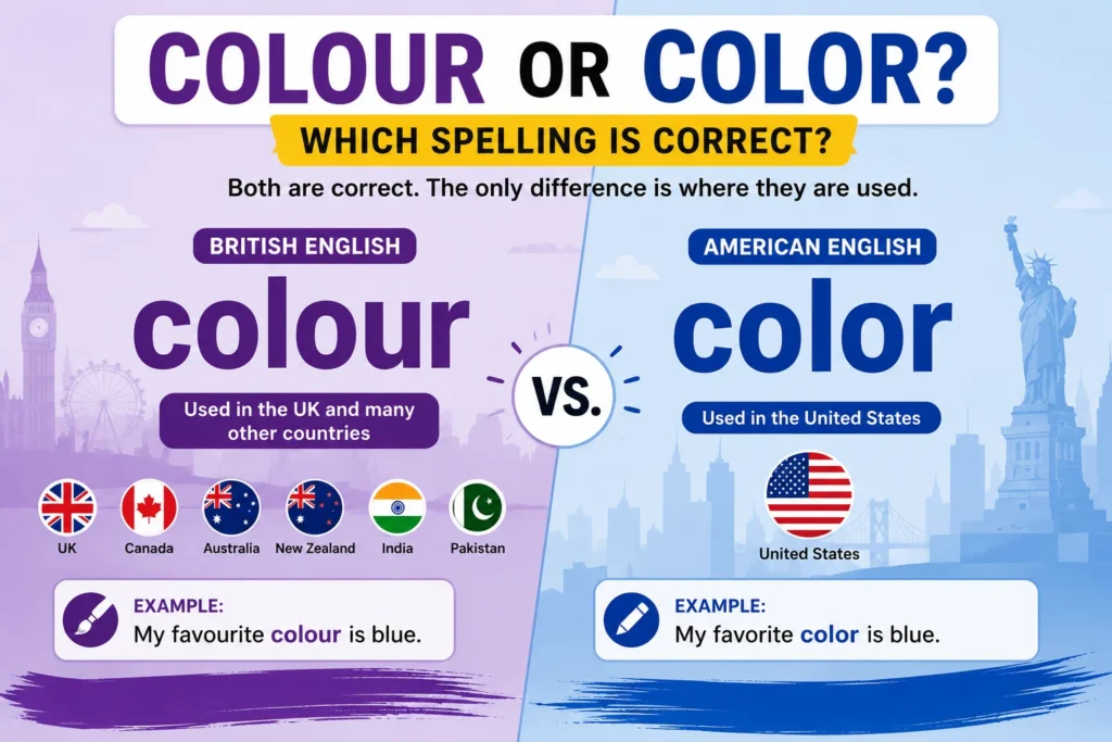 Colour or Color