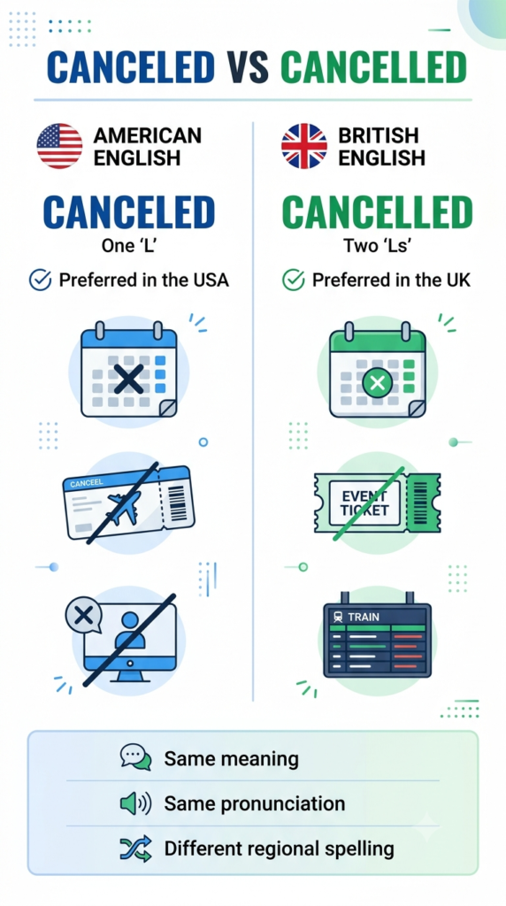 Canceled or Cancelled