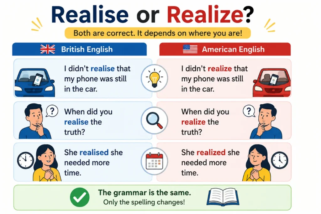 Realise or Realize