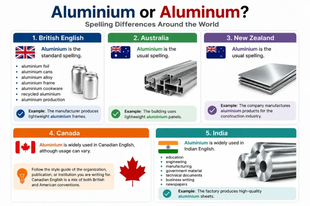 Aluminium or Aluminum