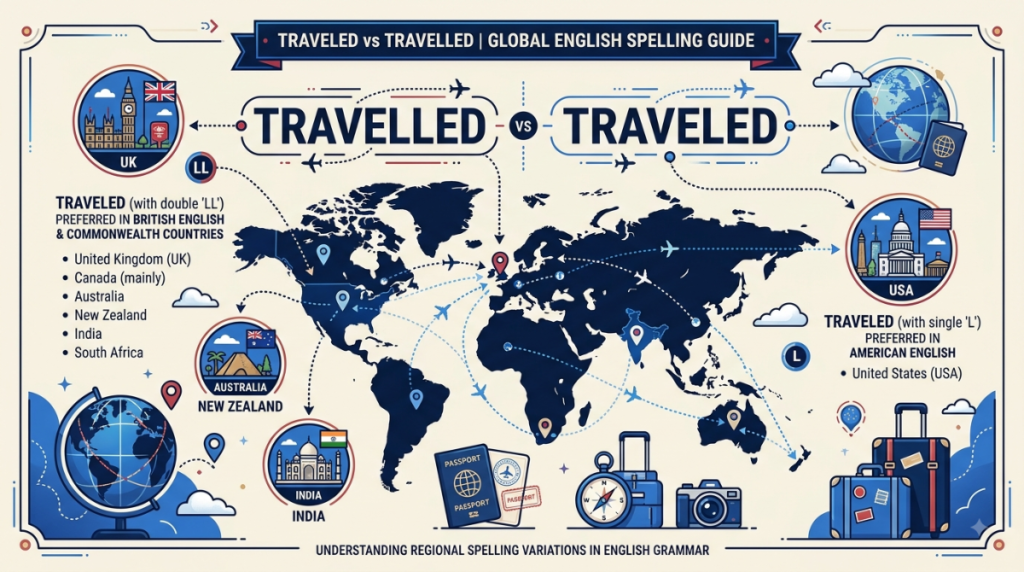 Travelled or Traveled