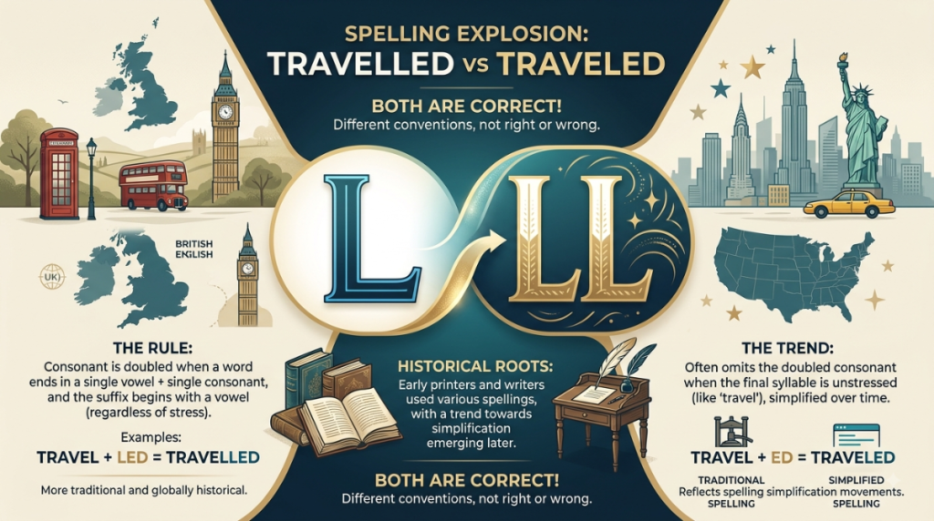 Travelled or Traveled