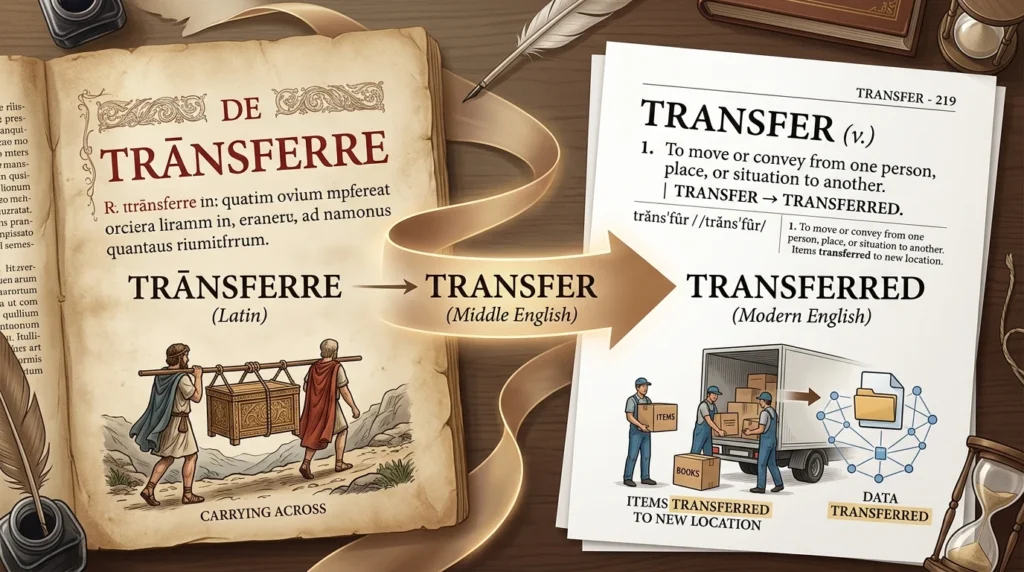 Transferred or Transfered