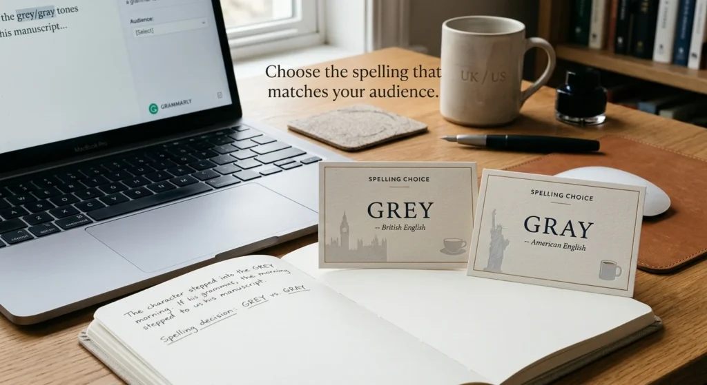
Grey or Gray