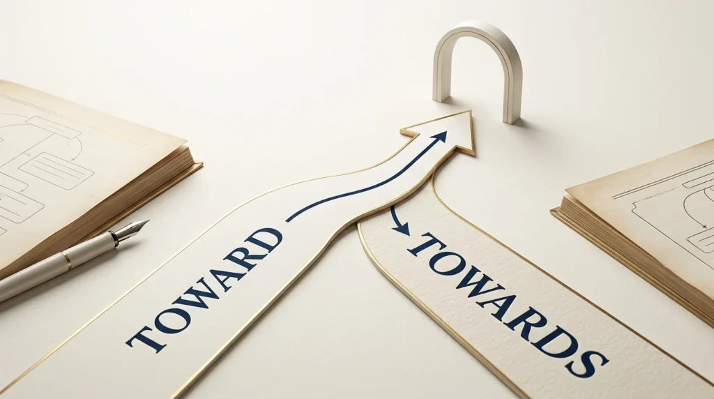Towards or Toward