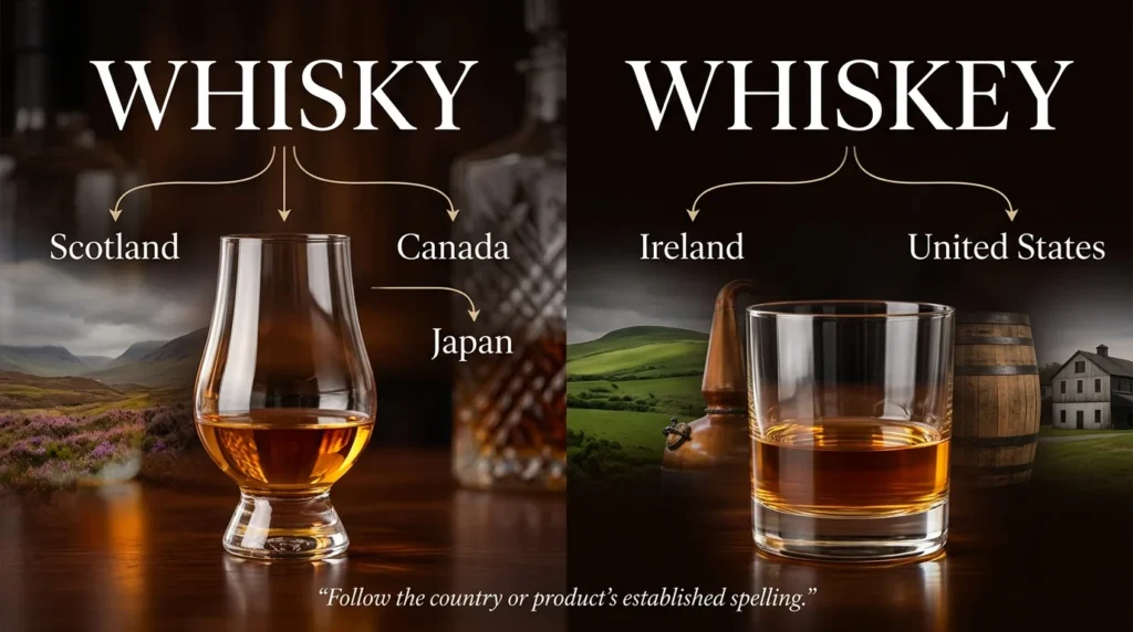 Whisky or Whiskey