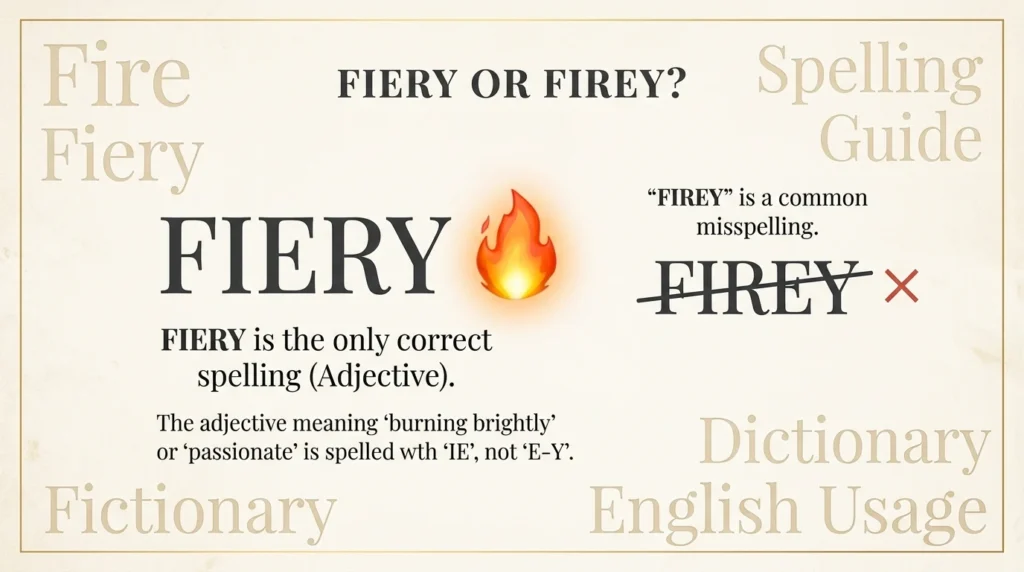 Fiery or Firey