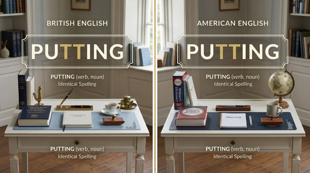 Putting or Puting