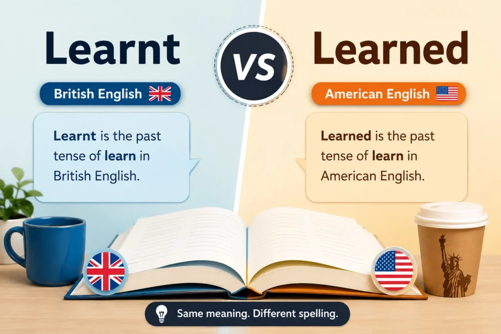 Learnt or Learned