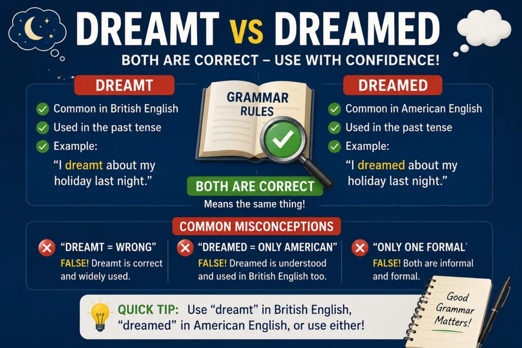 Dreamt or Dreamed