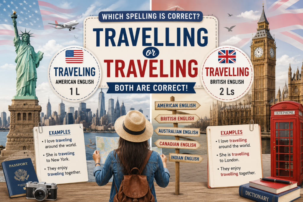 Travelling or Traveling