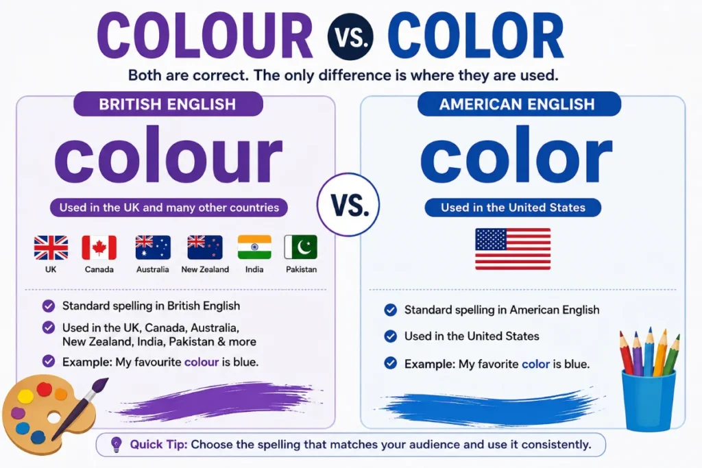Colour or Color