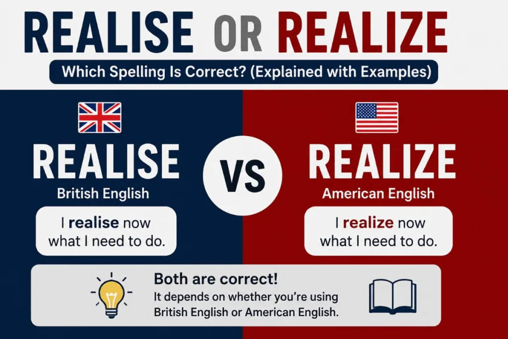 Realise or Realize