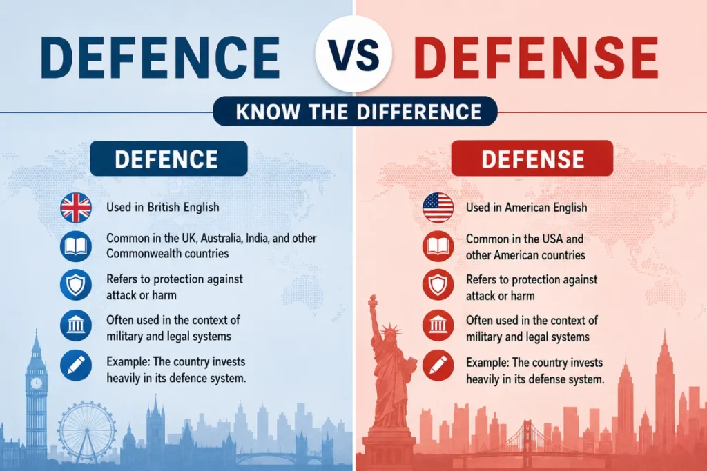 Defence or Defense