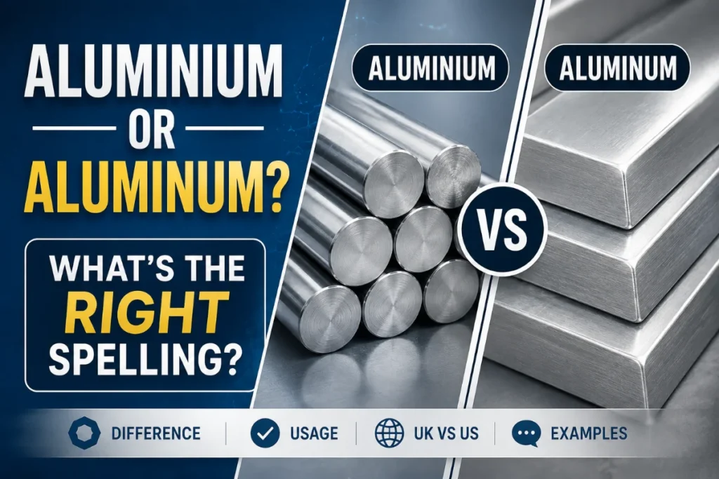 Aluminium or Aluminum