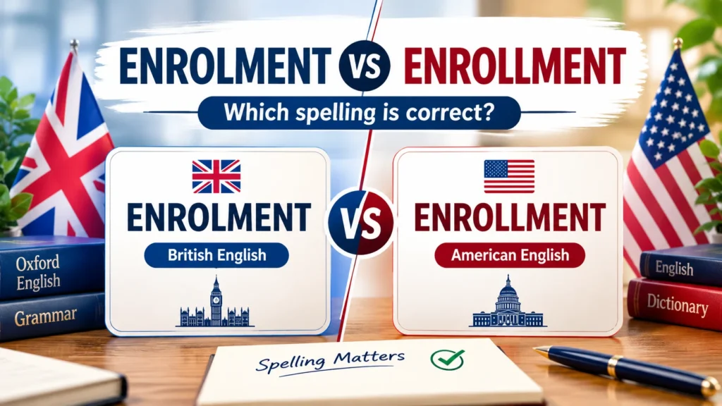 Enrolment or Enrollment
