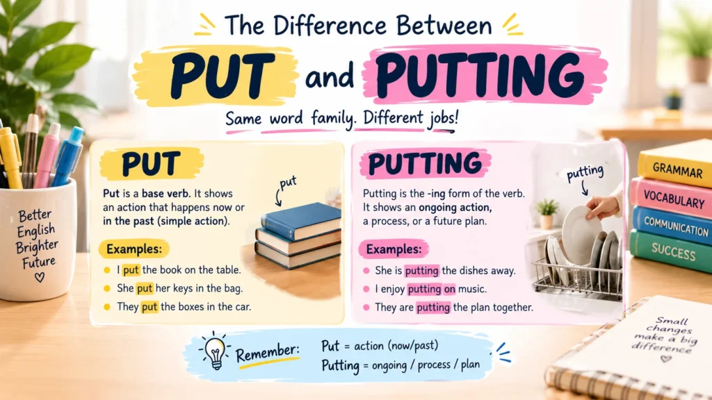 Putting or Puting