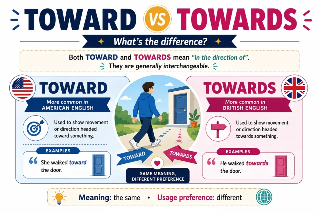 Towards or Toward