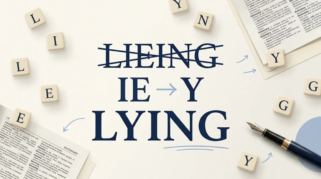 Lieing or Lying
