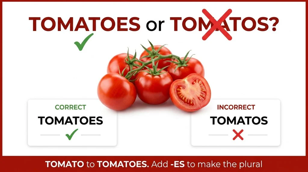 tomatoes or tomatos