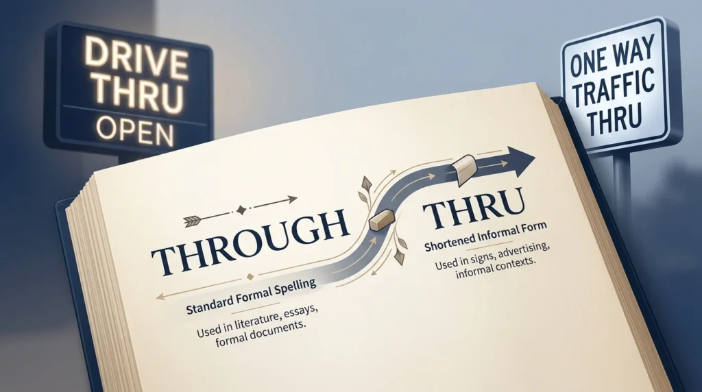Through or Thru