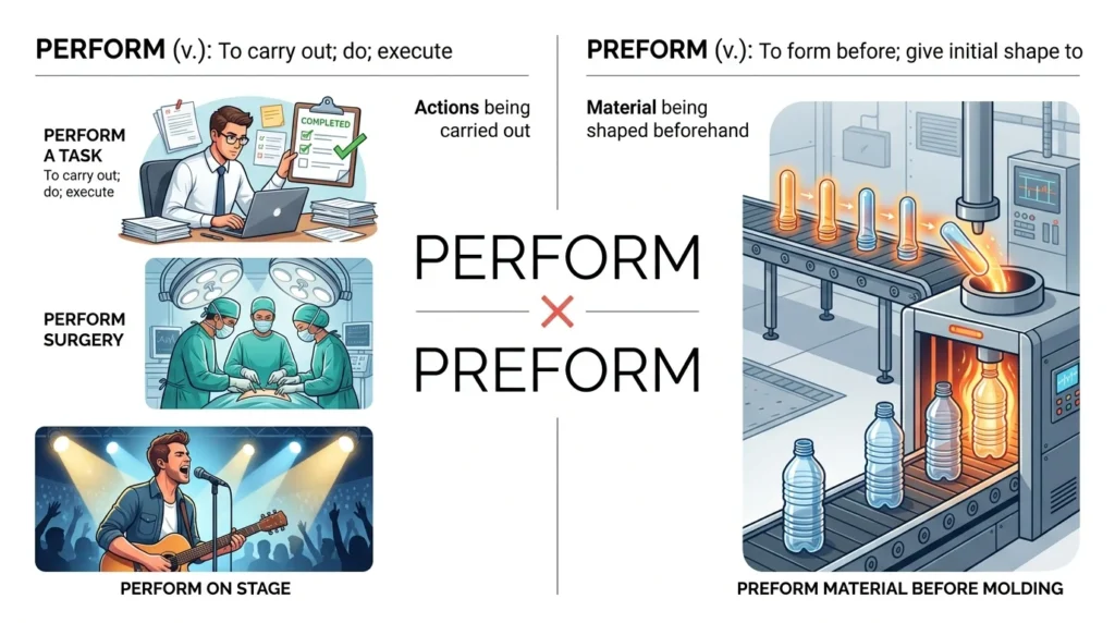 Perform or Preform
