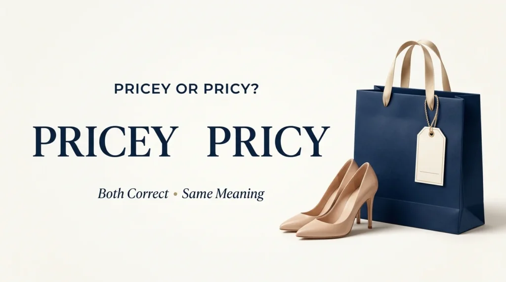 Pricey or Pricy