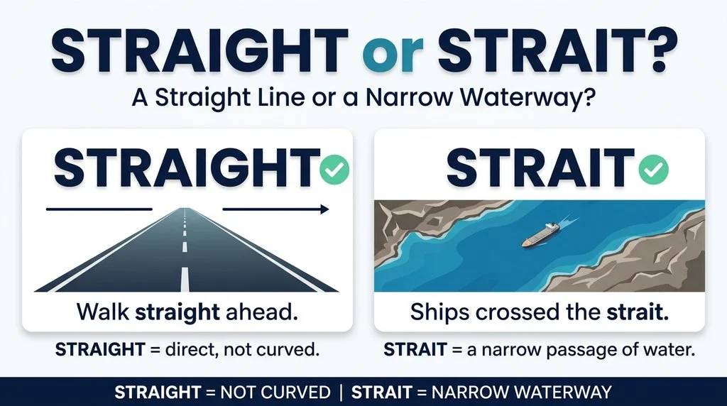 straight or strait