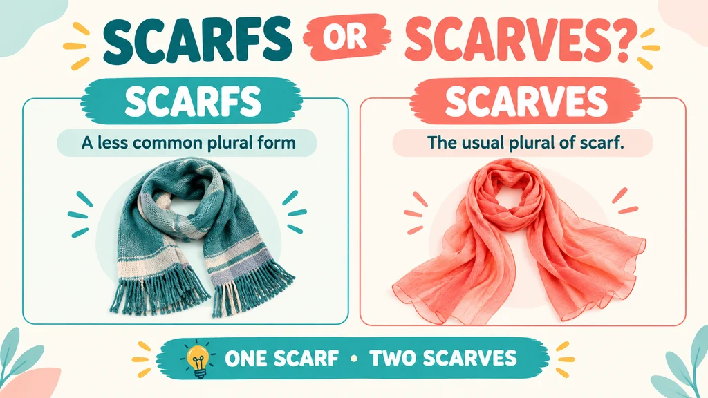 scarfs or scarves