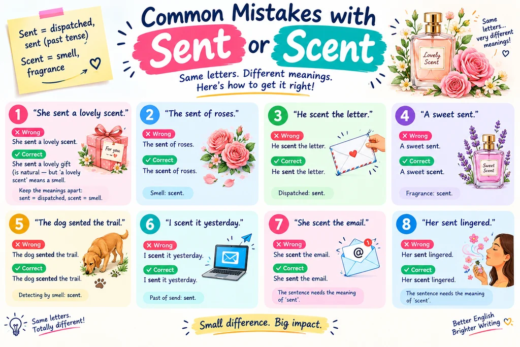 sent or scent
