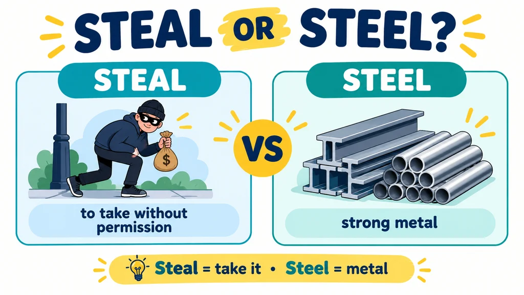 steal or steel
