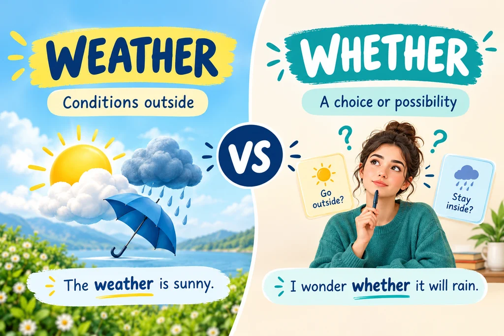 weather or whether