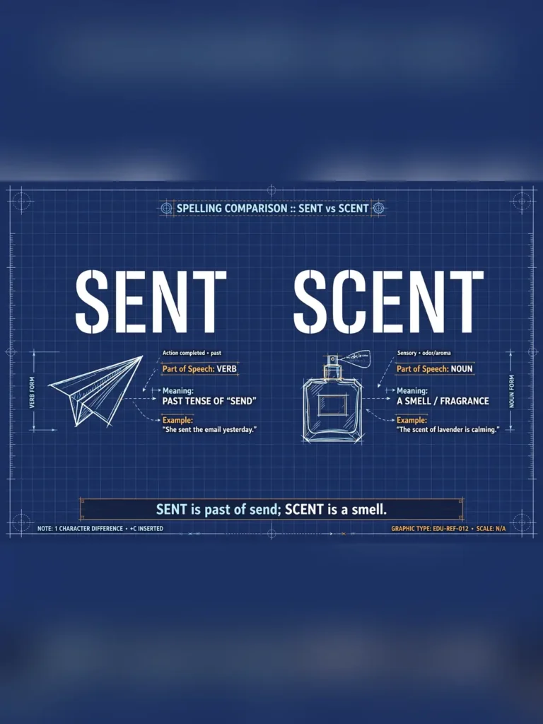 sent or scent