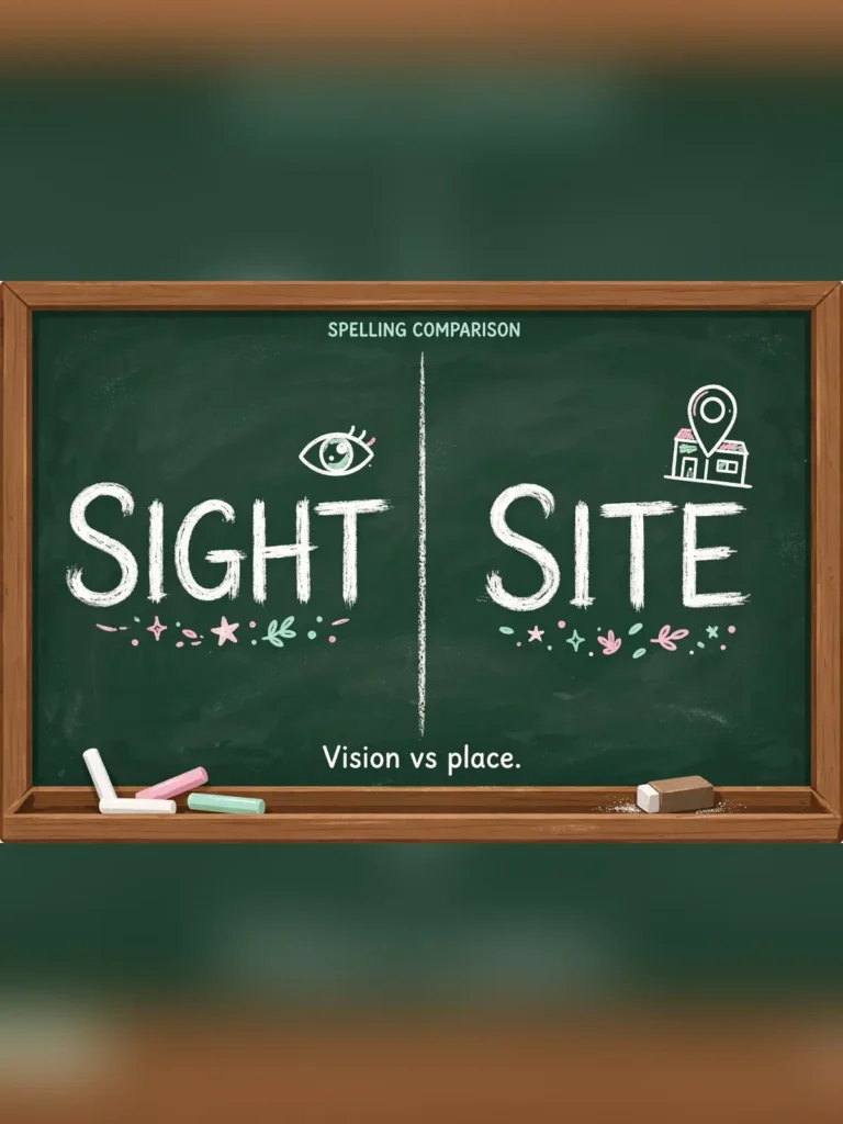 sight or site