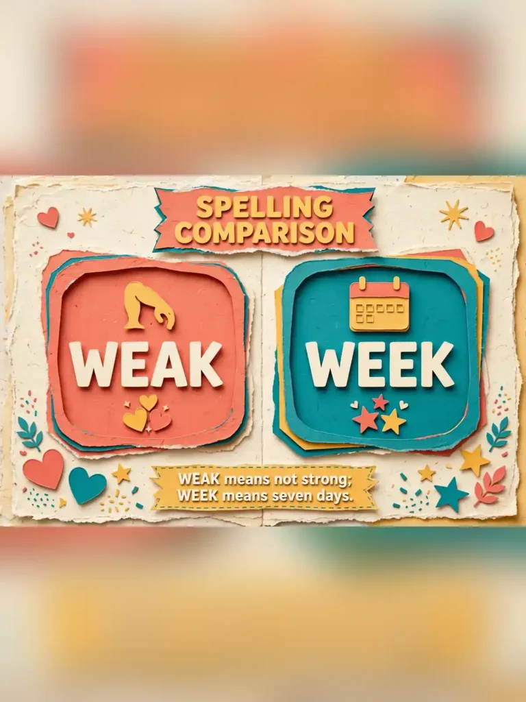 weak or week