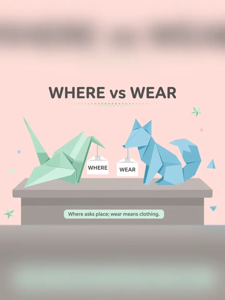 where or wear
