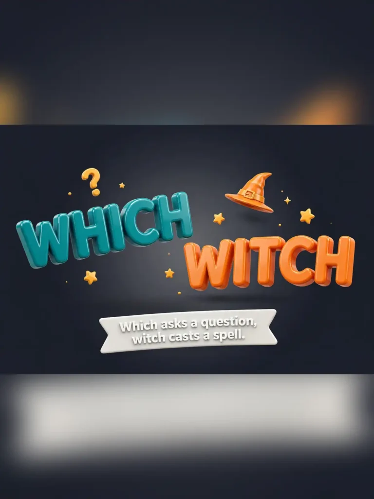 which or witch
