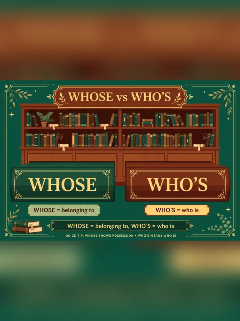 whose or who's